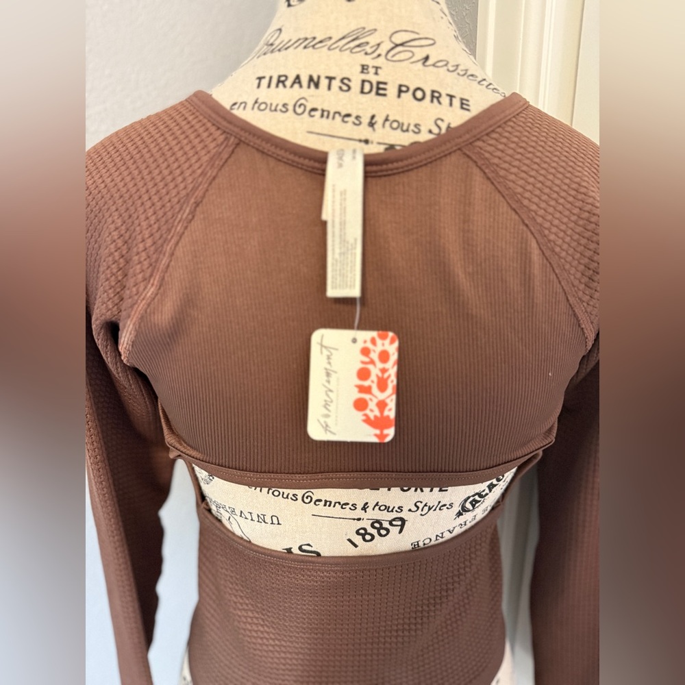 NWT FP Movement Women's Bail Out Long Sleeve Layer - Picture 6 of 7
